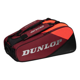 Tenisové Tašky Dunlop D TAC CX-PERFORMANCE 12RKT BLACK/RED
